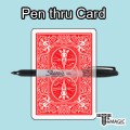 �� ���� ī�� - Pen Thru Card