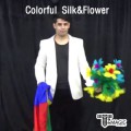 ��� �÷�Ǯ ��ũ �� �ö�� - Tora Colorful Silk And Flowers