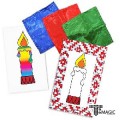 �÷� ü���� ĵ�� ������ - Color changing candle Frame