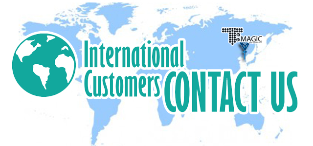 International customers contact us